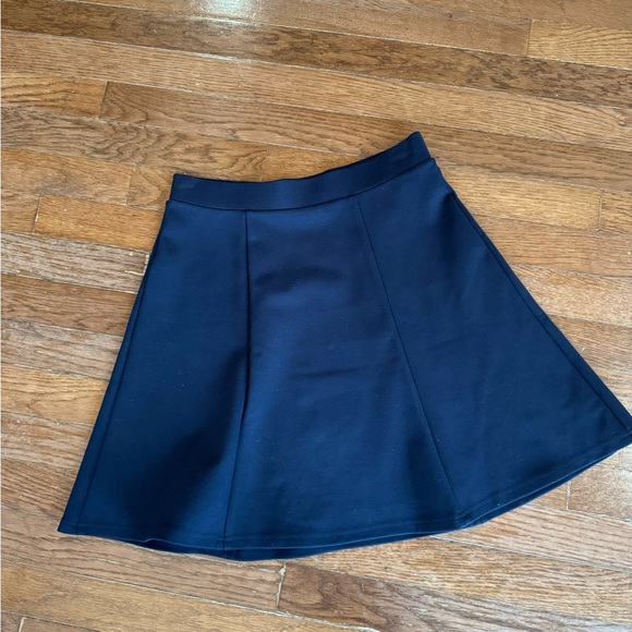 NWOT Navy Blue Skirt from LOFT - Picture 2 of 6